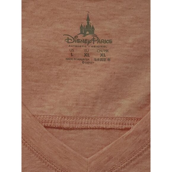 Disney Parks Authentic Minnie Mouse Ears Polka Dots Pink V Neck Pajama Set Short - Picture 15 of 16